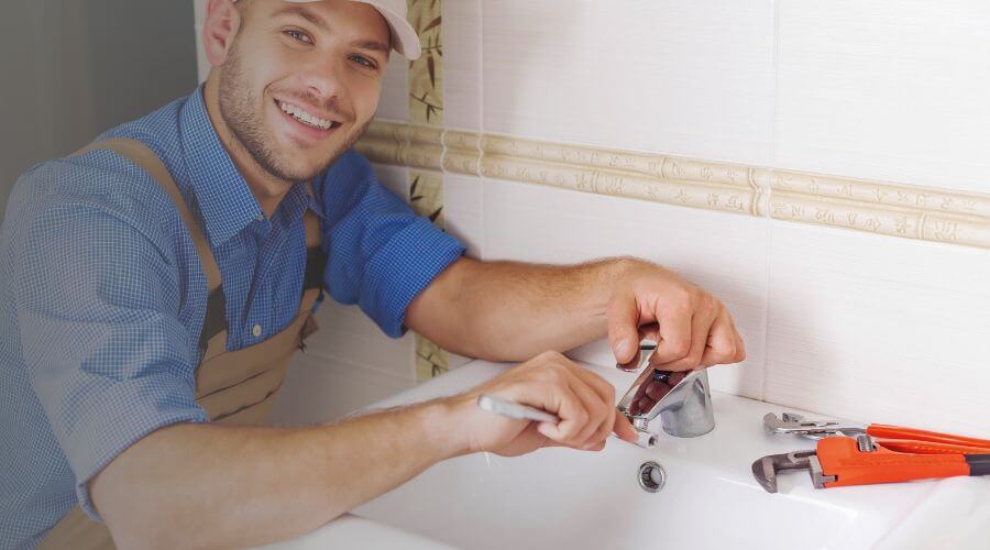 Faucet cartridge replacement in Roundup, MT